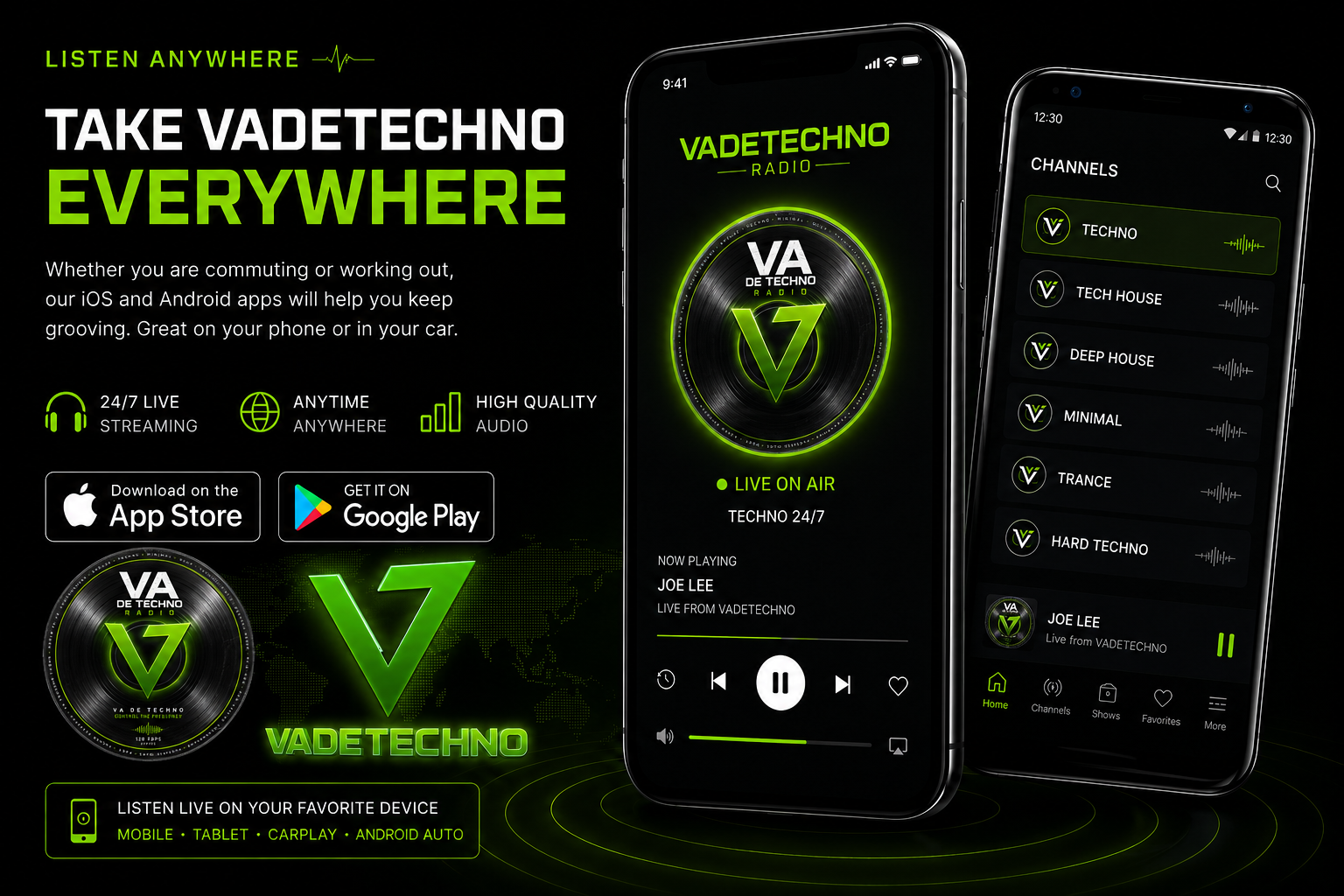 Listen anywhere
